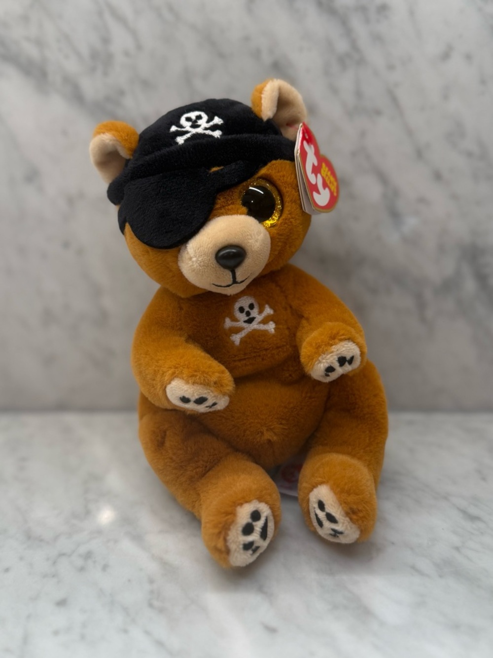 Scully The Pirate Ty Beanie Bellies NWT
